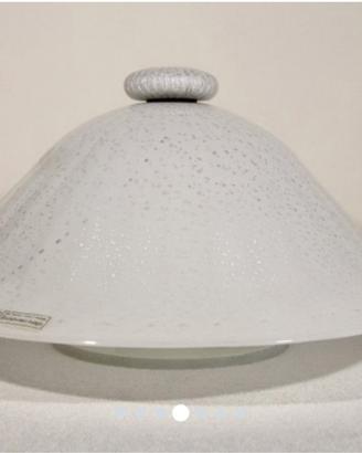 plafoniera in vetro murano