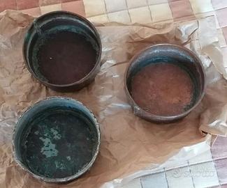 3 Pentolini in Rame
