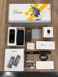Insta360 x4 come nuova ancora in garanzia