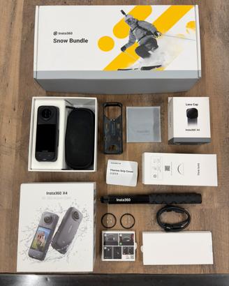Insta360 x4 come nuova ancora in garanzia
