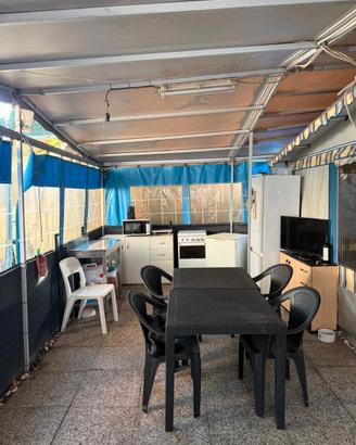 STANZIALE COMPLETA 6 POSTI AL CAMPING SMERALDO