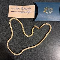 collana madreperla vera 