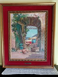 Olio su tela Vincenzo Laricchia 