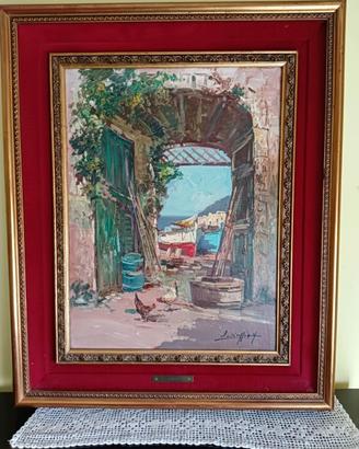 Olio su tela Vincenzo Laricchia 