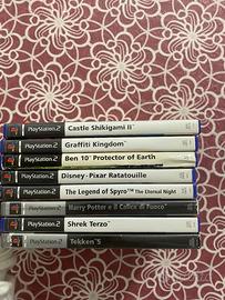 Lotto 8 giochi originali PlayStation 2 PS2 PAL