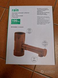 Collettore acqua piovana 100 mm