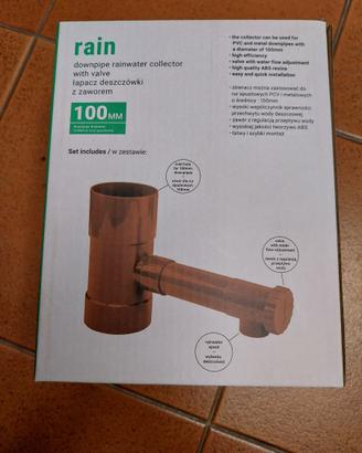 Collettore acqua piovana 100 mm