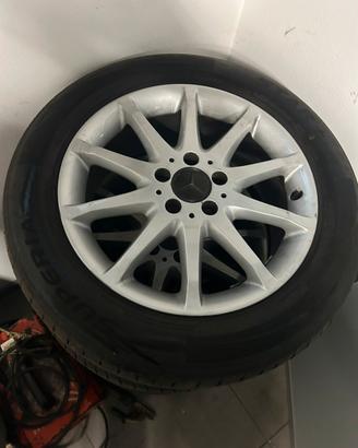 Cerchi in lega mercedes vito 225/55 r17