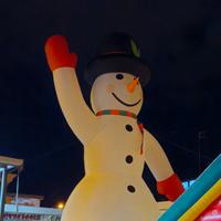 pupazzo di neve gonfiabile 12 metri