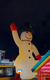 pupazzo di neve gonfiabile 12 metri