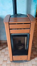 stufa  a pellet modello Anselmo cola