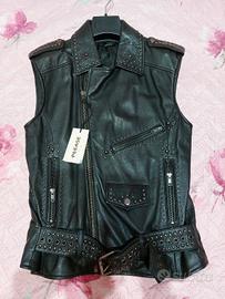 GIACCA IN PELLE Donna - Smanicata  PLEASE  tg 42