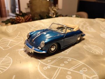 Porsche 356 B Spyder 1961 scala 1/24, Bburago 