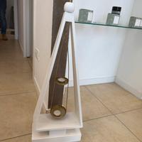 Porta candele natalizio