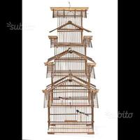 Gabbia artigianale per Uccelli (da esposizione)