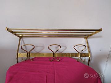 appendiabiti in ottone 