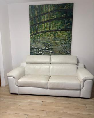 Divano letto in pelle Poltronesofà
