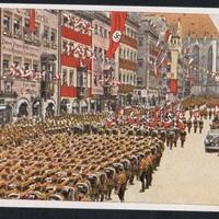 FOTO TEDESCA PROPAGANDA NSDAP NUREMBERG WW2 1933
