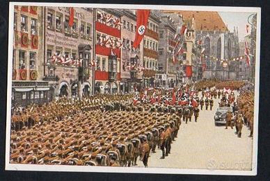 FOTO TEDESCA PROPAGANDA NSDAP NUREMBERG WW2 1933