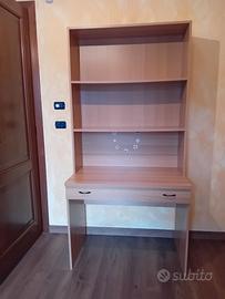 Scrivania-libreria