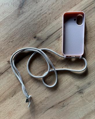 Cover con corda per Iphone 16