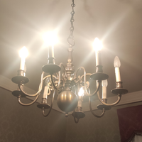 Lampadario a candele