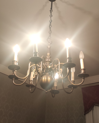 Lampadario a candele