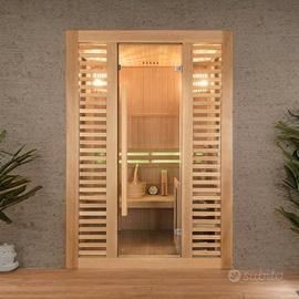 Sauna Finlandese 2 Persone NUOVA – 140x110x200 cm