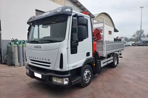 IVECO EUROCARGO 90E17 RIBALTABILE CON GRU'