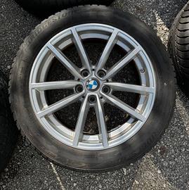 Cerchi 17" BMW + gomme neve Bridgestone 225 50