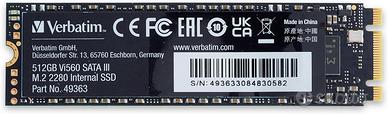 Verbatim Vi560 S3 512GB SSD Interno M.2 2280 SATA