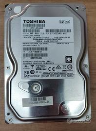 Hard Disk 3,5" Toshiba 500GB SATA