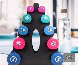 2 Porta Manubri/Pesi da palestra NUOVI