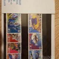 Serie rare francobolli da collezione Seychelles