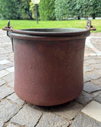 Paiolo Antico Rame Pesante (2,5 kg)