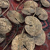 Pannello foglie metallo