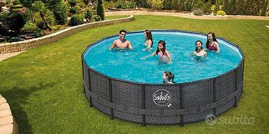 Piscina Fuori Terra SWING Ø 4,88 - Nuova