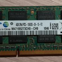 Ram Samsung 4GB PC3-10600 DDR3-1333MHz