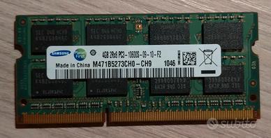 Ram Samsung 4GB PC3-10600 DDR3-1333MHz