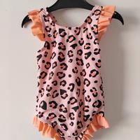Costume da bagno Minoti con stampa leopardata