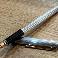 Penna stilografia Aurora Argento 925