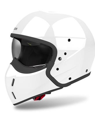 Casco Crossover Airoh J110 Bianco Lucido Taglia XL