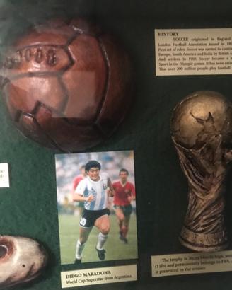 Quadretto Pele' Maradona
