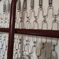 rete matrimoniale a molle in ferro 