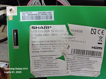 schede tv led SHARP   LC 50LE652E
