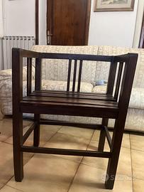 sedia arte povera inizio '900