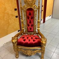 Sedia trono padronale