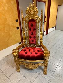 Sedia trono padronale