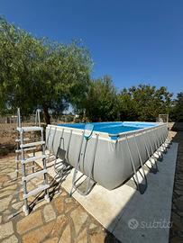 Piscina intex fuori terra