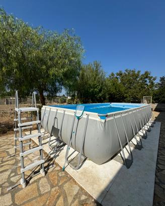 Piscina intex fuori terra